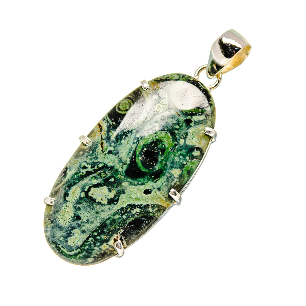Kambaba Jasper Pendants handcrafted by Anasilvercos - PD753407
