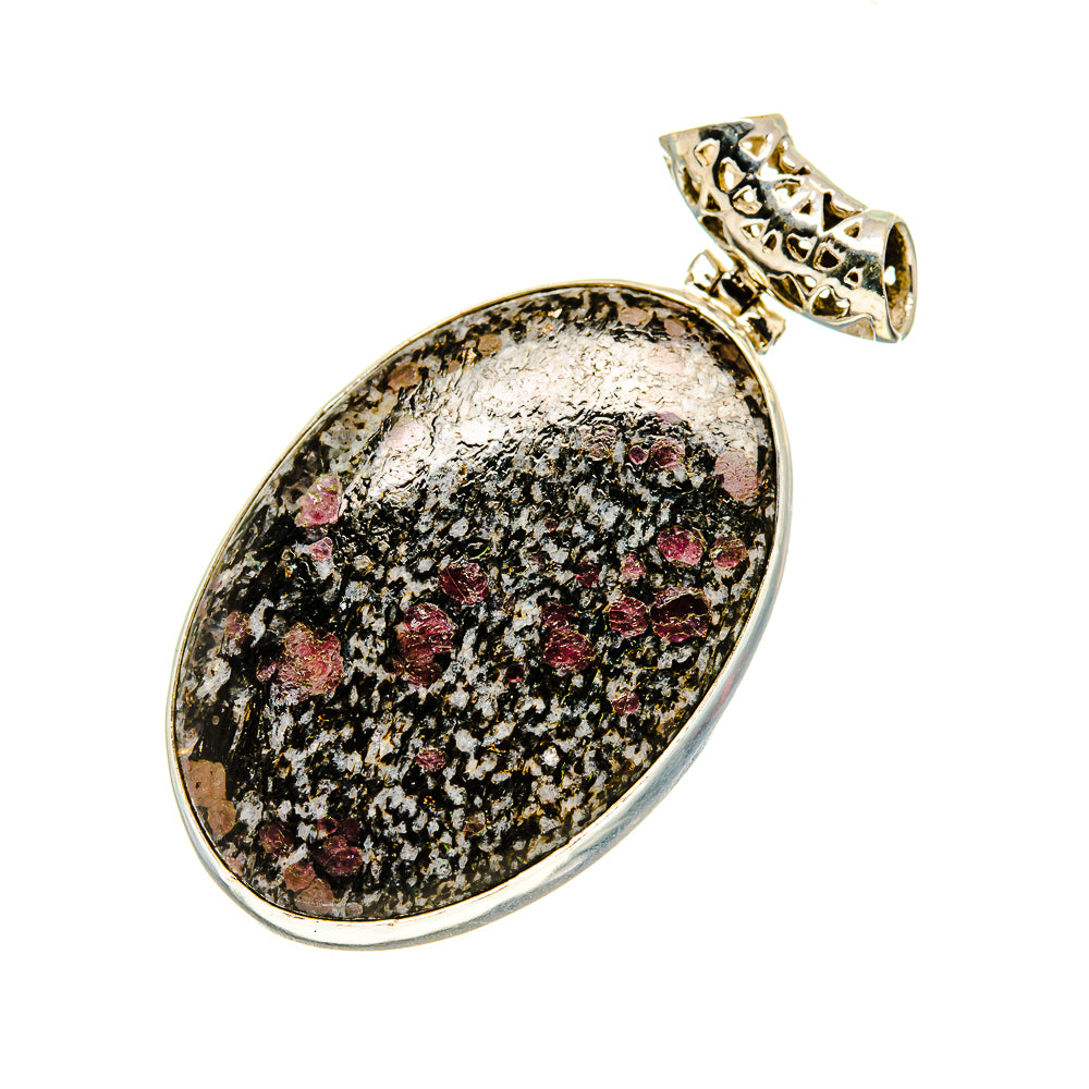 Russian Eudialyte Pendants handcrafted by Anasilvercos - PD753409