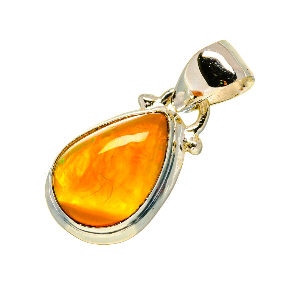 Ethiopian Opal Pendants handcrafted by Anasilvercos - PD753460