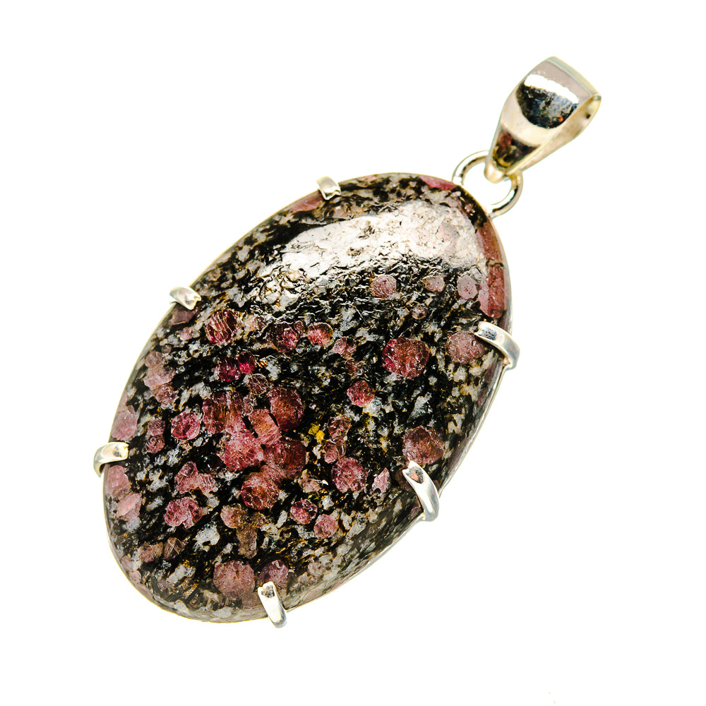Russian Eudialyte Pendants handcrafted by Anasilvercos - PD753482