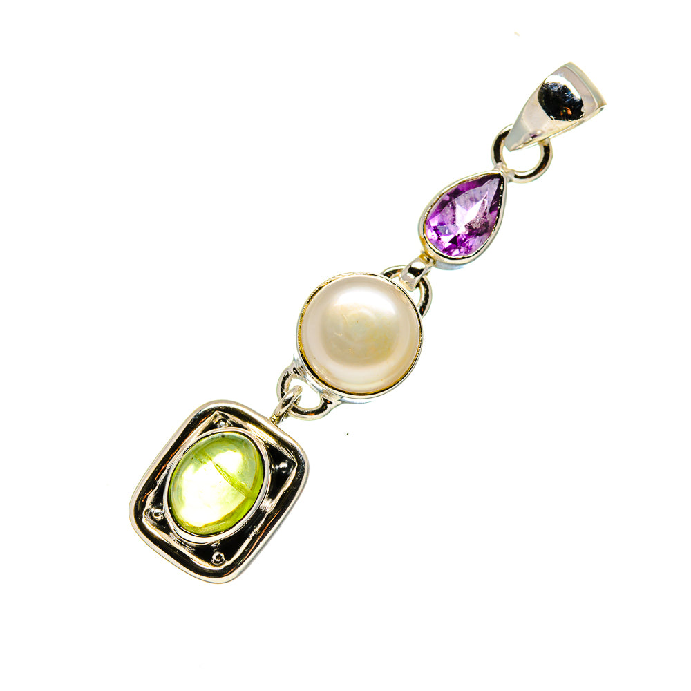 Peridot Pendants handcrafted by Anasilvercos - PD753493