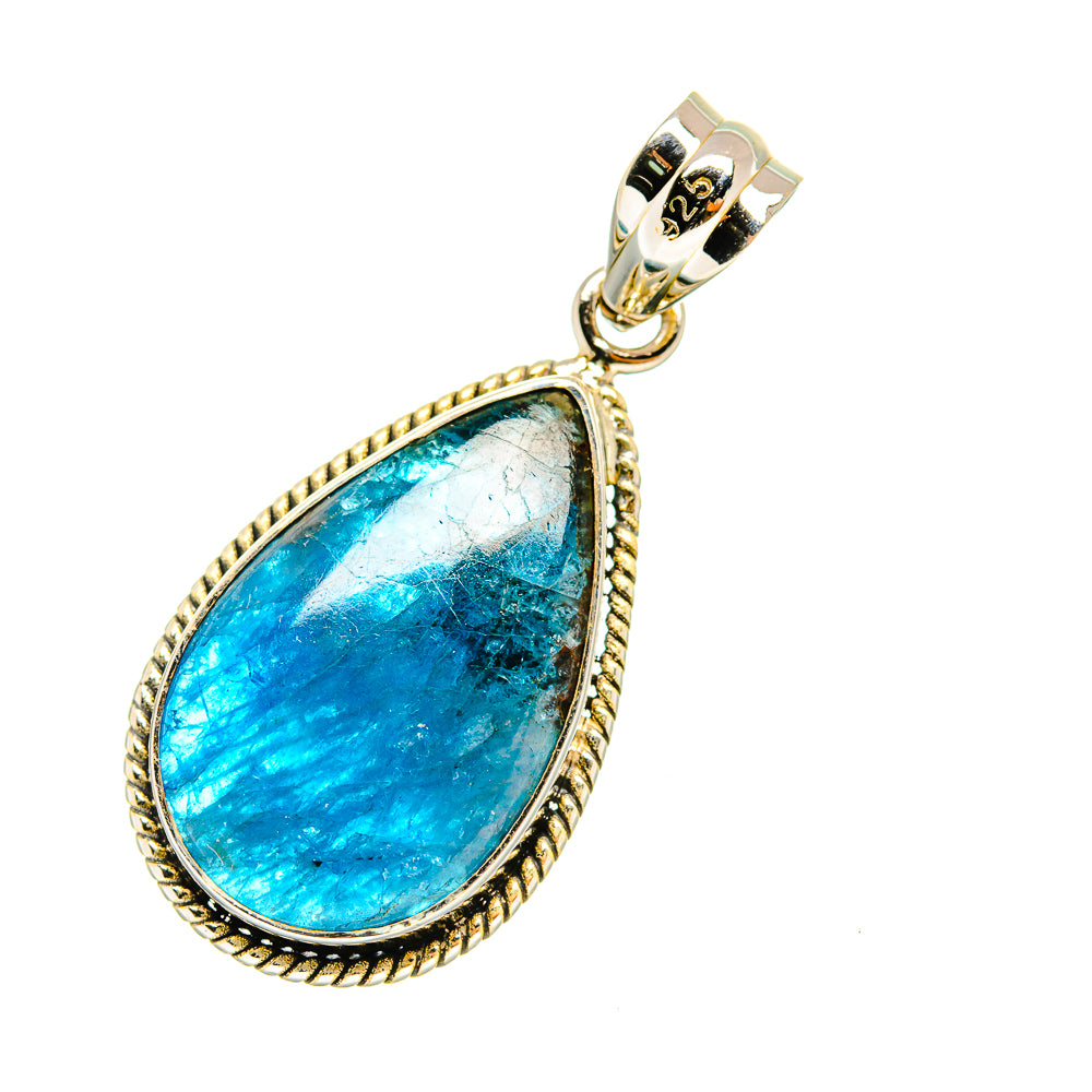 Apatite Pendants handcrafted by Anasilvercos - PD7535