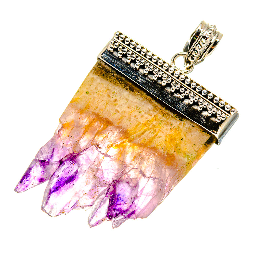 Amethyst Stalactite Pendants handcrafted by Anasilvercos - PD753547