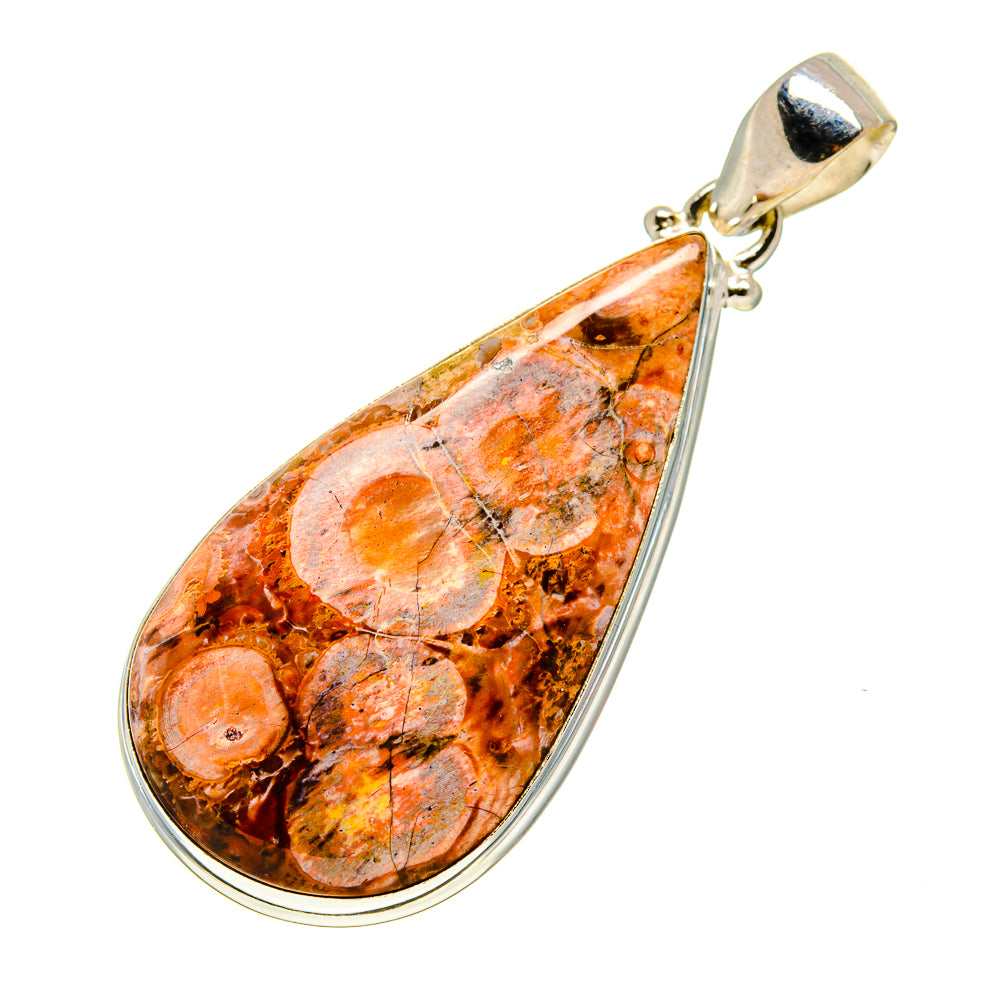 Poppy Jasper Pendants handcrafted by Anasilvercos - PD753557