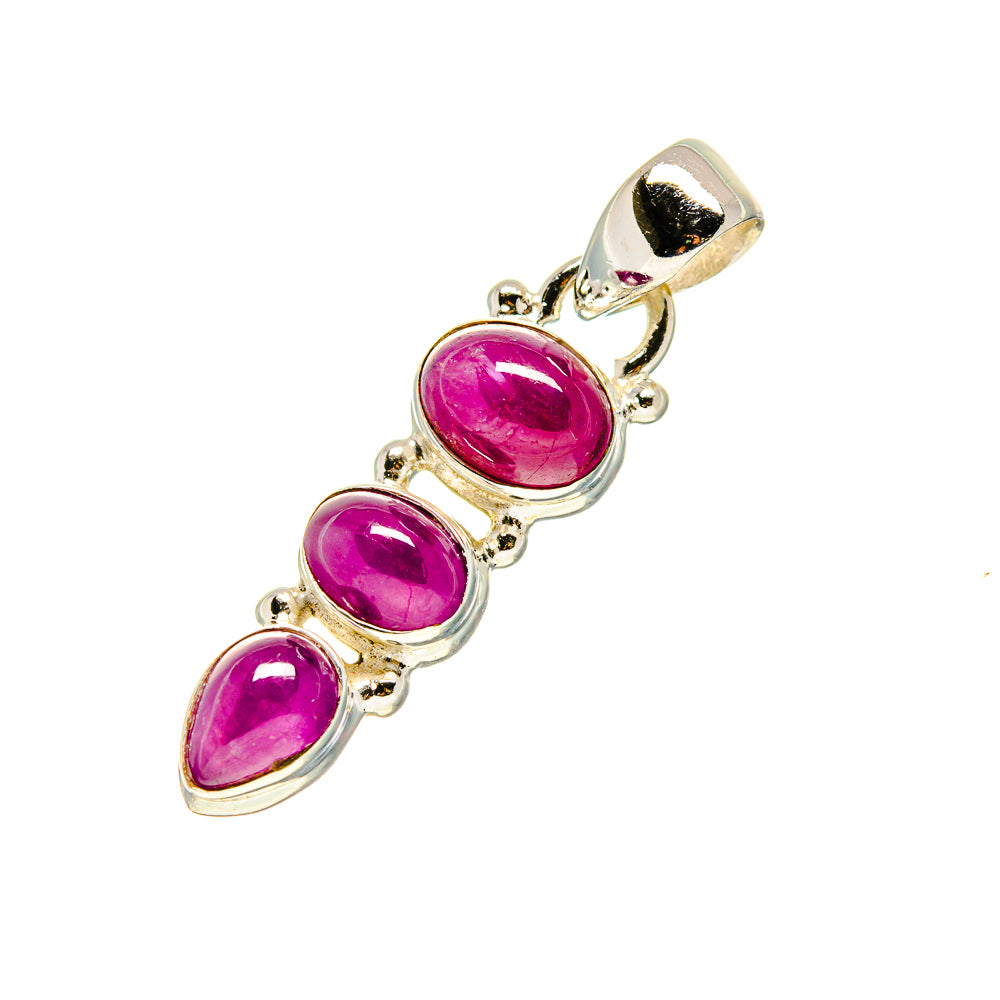 Ruby Pendants handcrafted by Anasilvercos - PD753577