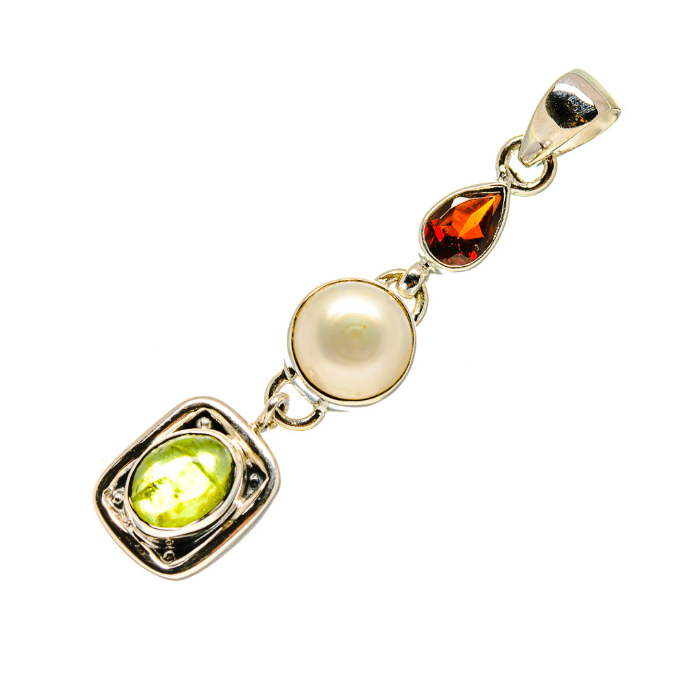 Peridot Pendants handcrafted by Anasilvercos - PD753613