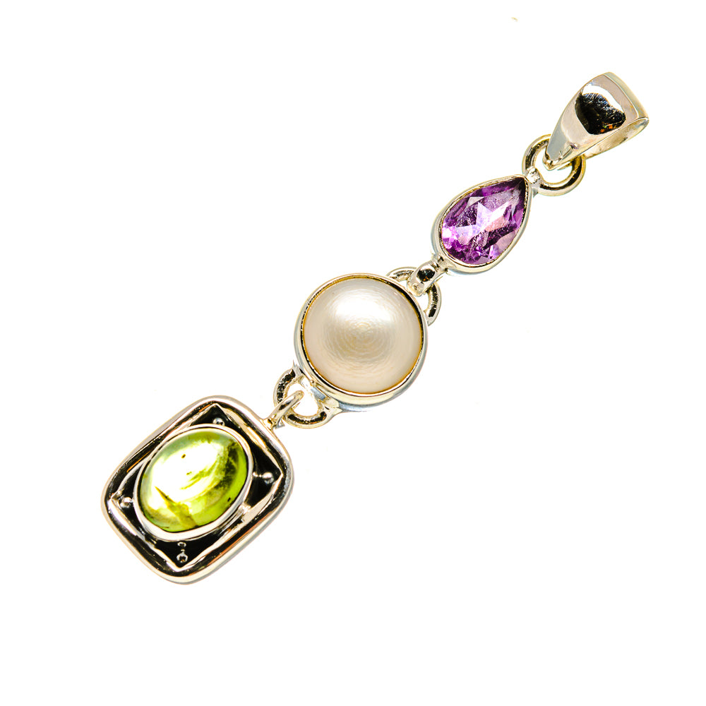 Peridot Pendants handcrafted by Anasilvercos - PD753614
