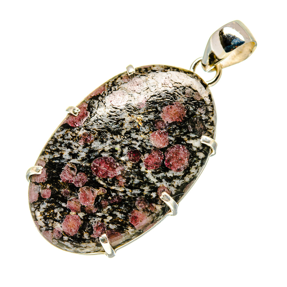 Russian Eudialyte Pendants handcrafted by Anasilvercos - PD753681