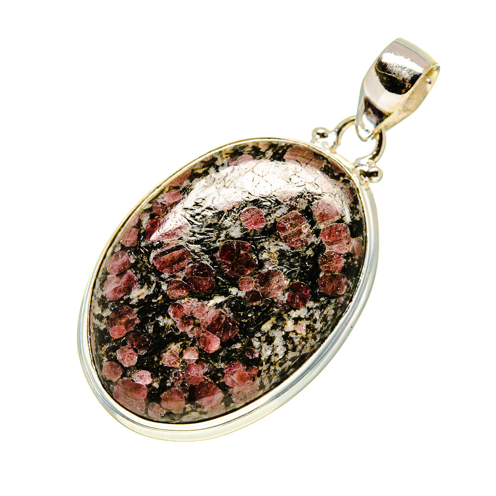 Russian Eudialyte Pendants handcrafted by Anasilvercos - PD753725
