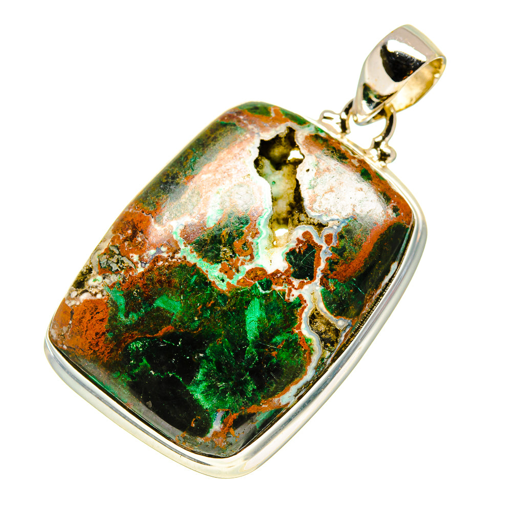 Chrysocolla Pendants handcrafted by Anasilvercos - PD753742
