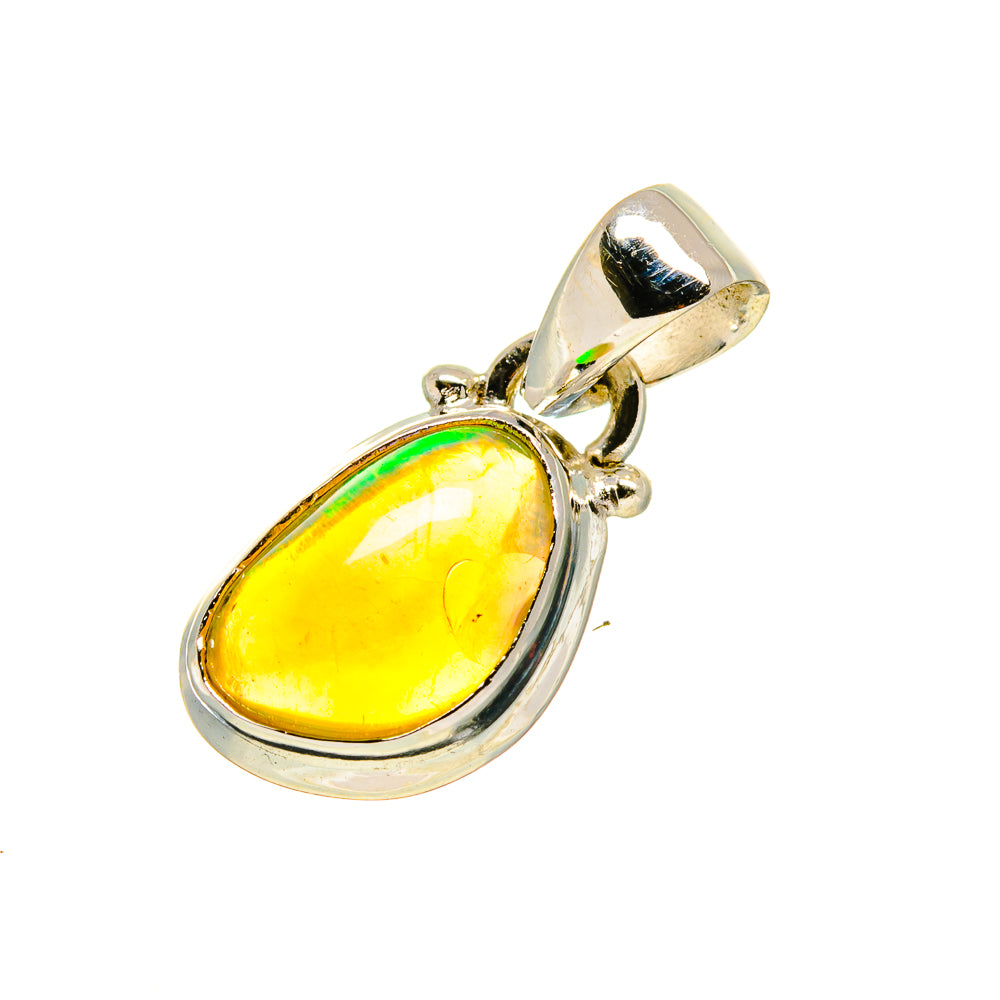 Ethiopian Opal Pendants handcrafted by Anasilvercos - PD753756