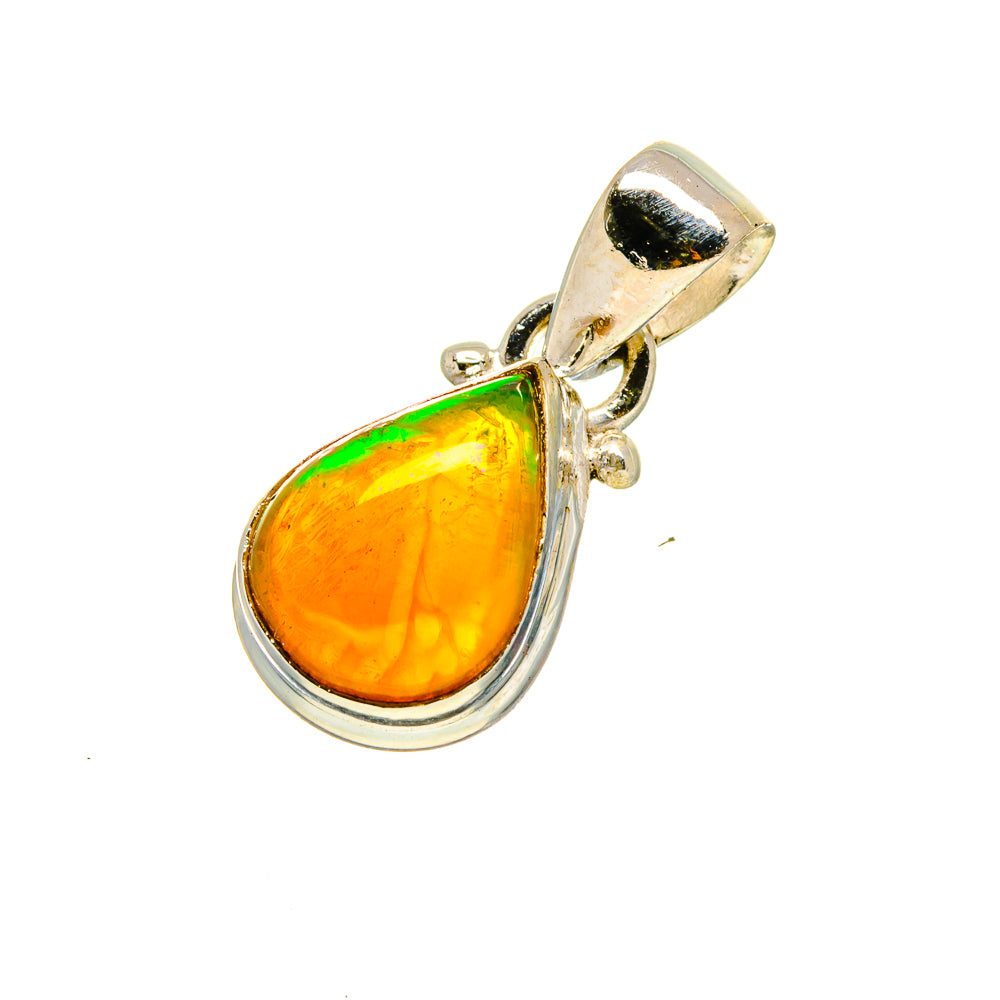 Ethiopian Opal Pendants handcrafted by Anasilvercos - PD753757