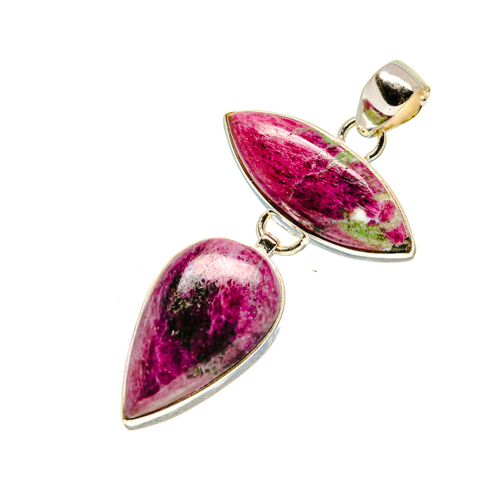 Ruby Zoisite Pendants handcrafted by Anasilvercos - PD753779