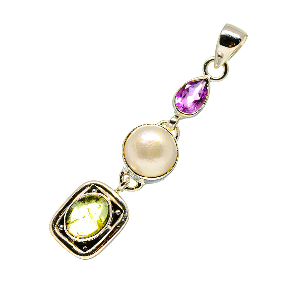 Peridot Pendants handcrafted by Anasilvercos - PD753781