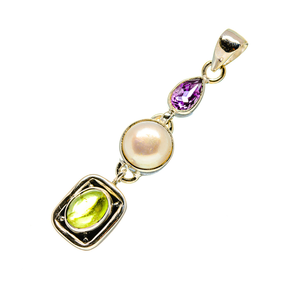 Peridot Pendants handcrafted by Anasilvercos - PD753782