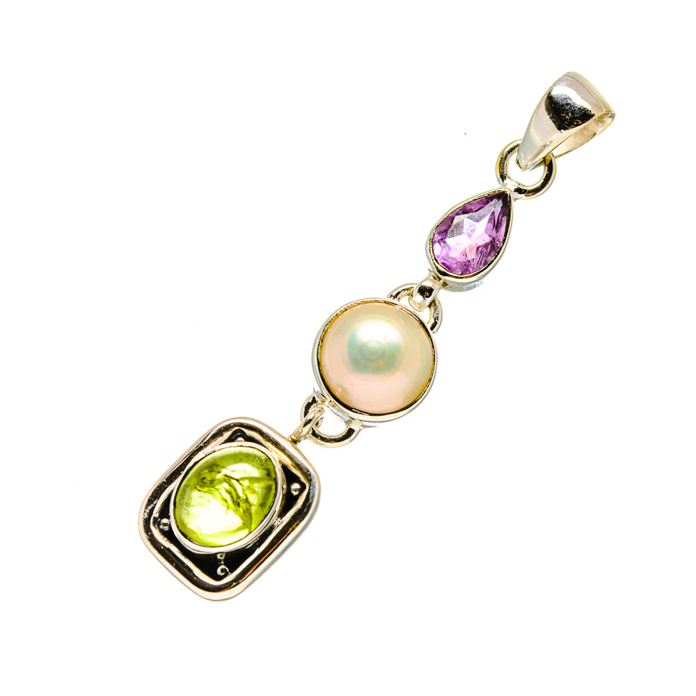 Peridot Pendants handcrafted by Anasilvercos - PD753783