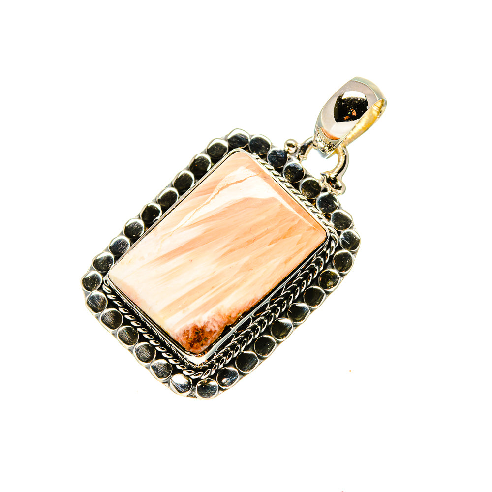 Scolecite Pendants handcrafted by Anasilvercos - PD753802 - Photo 2
