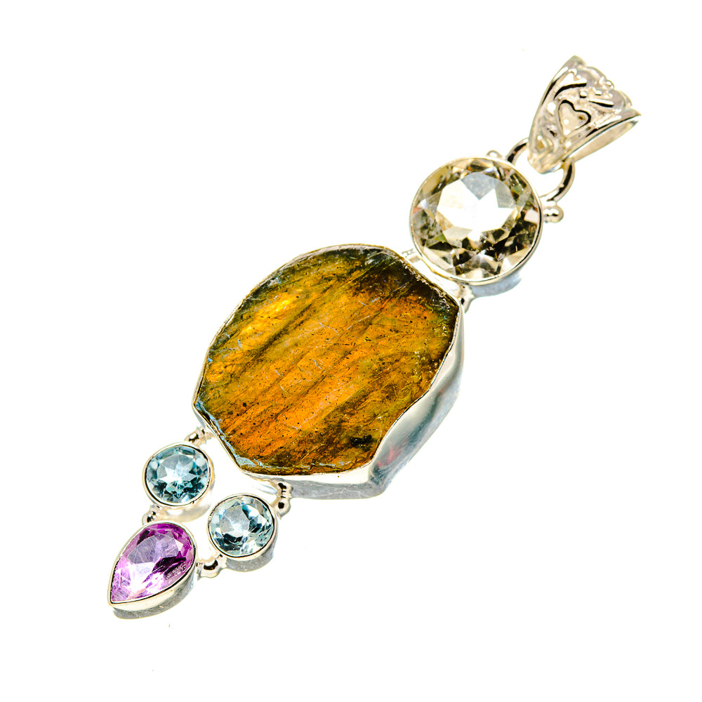 Labradorite Pendants handcrafted by Anasilvercos - PD753837