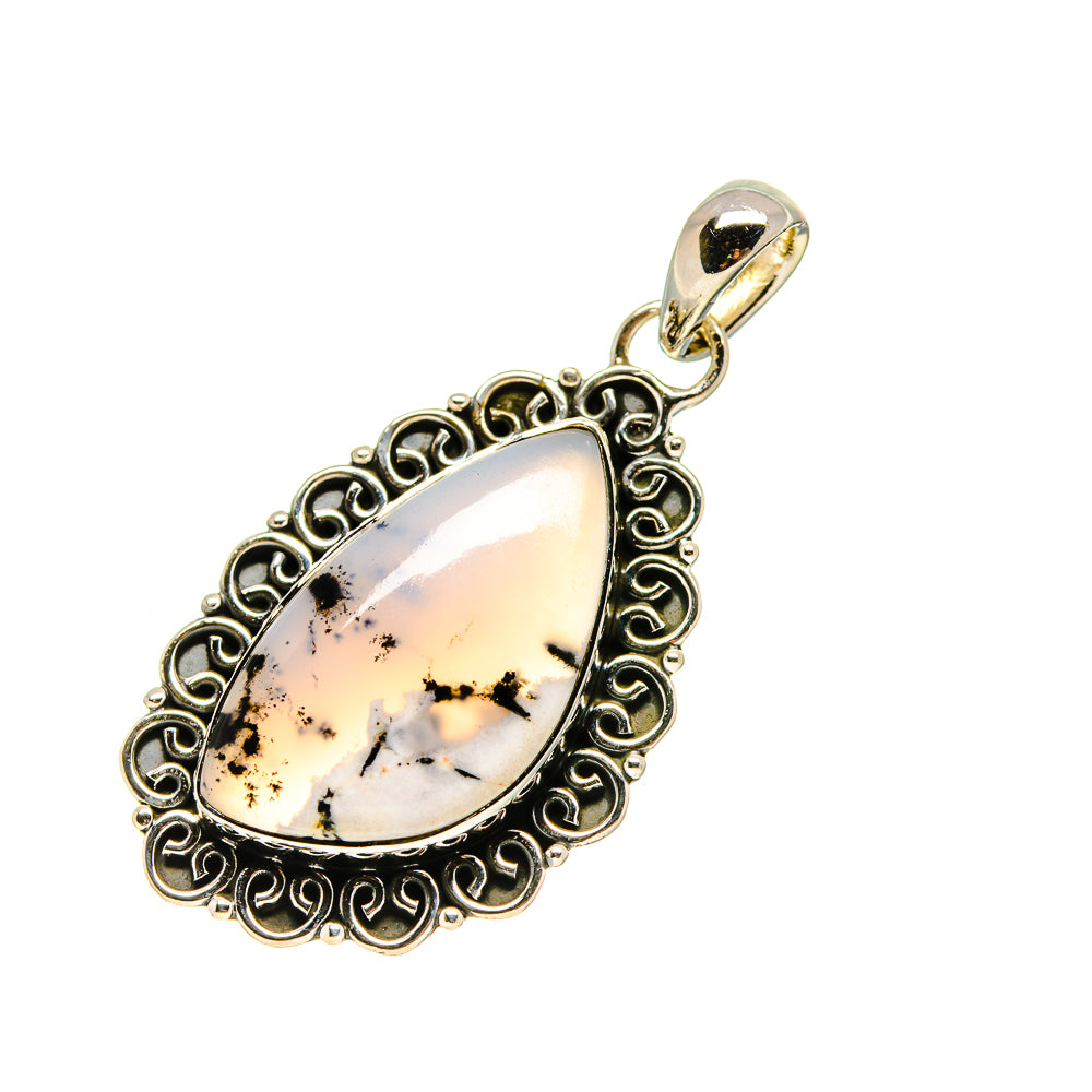 Dendritic Opal Pendants handcrafted by Anasilvercos - PD753874