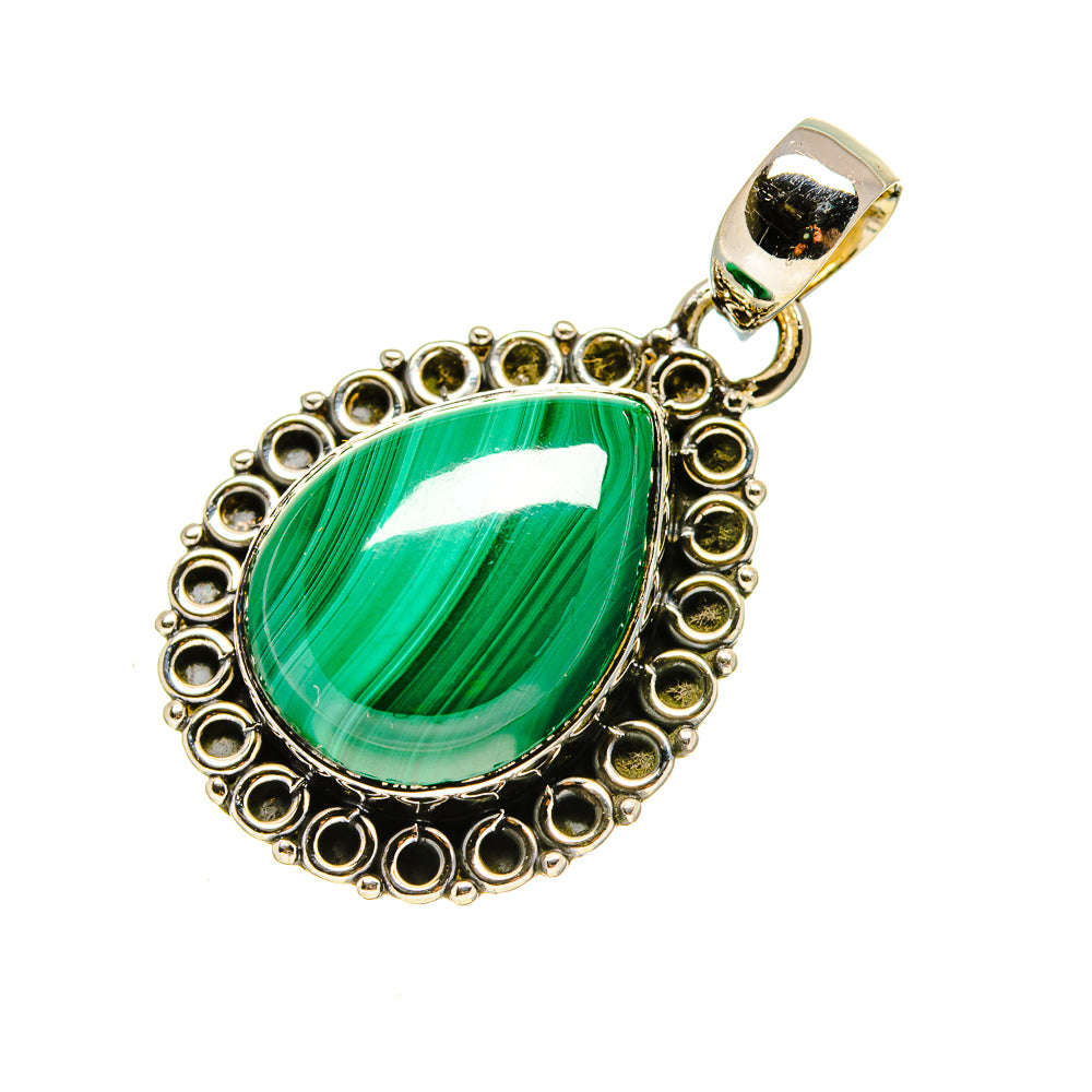 Malachite Pendants handcrafted by Anasilvercos - PD753876