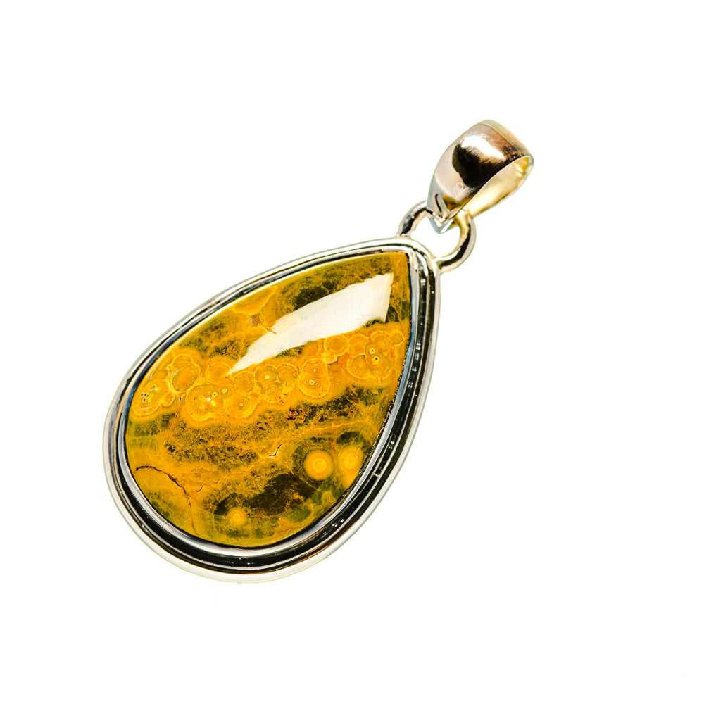 Ocean Jasper Pendants handcrafted by Anasilvercos - PD753897 - Photo 2