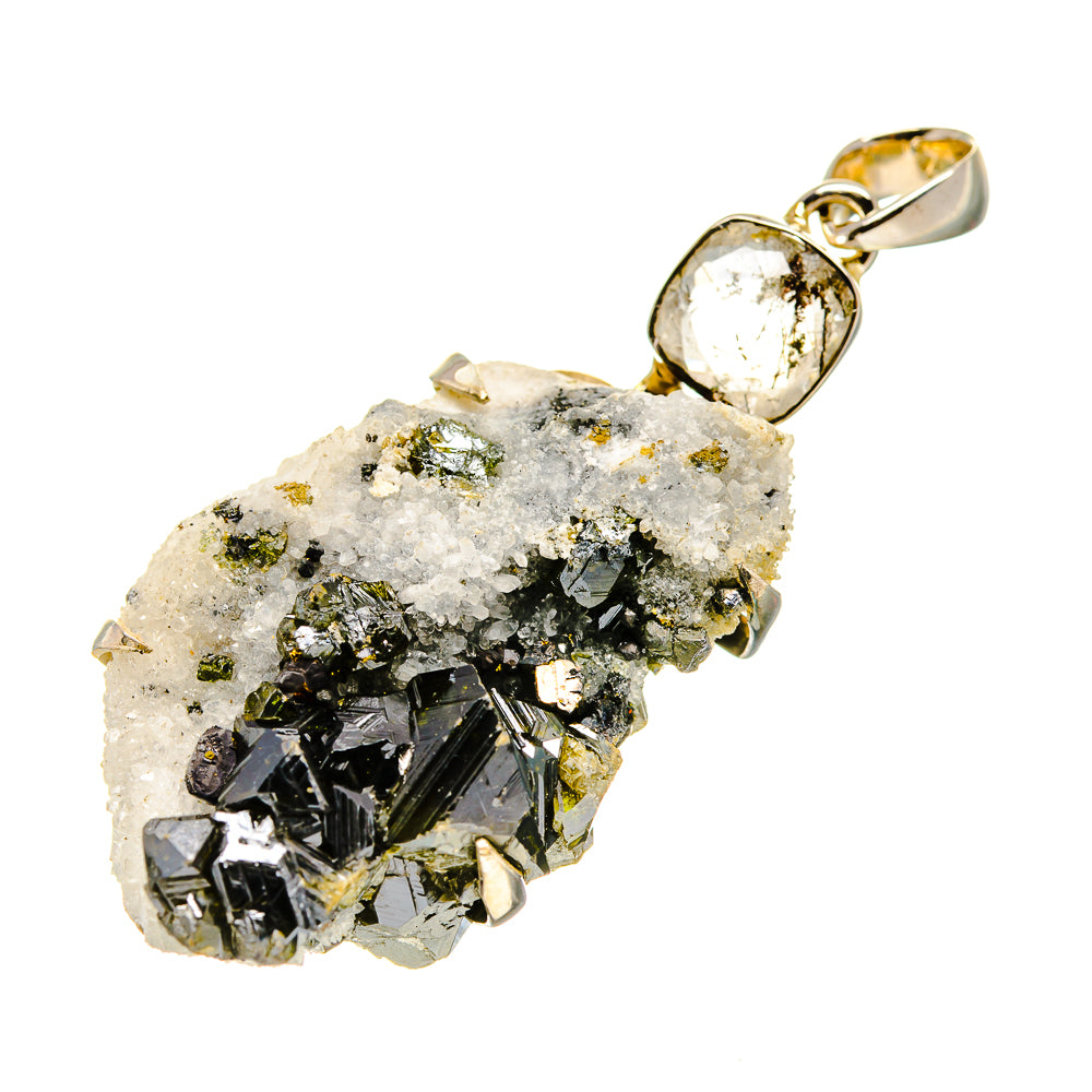 Hematite Druzy Pendants handcrafted by Anasilvercos - PD753904