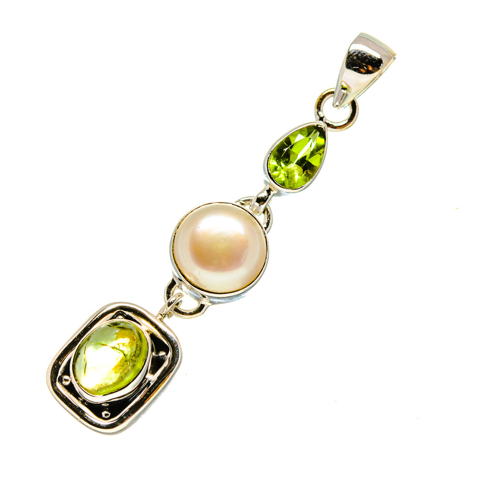 Peridot Pendants handcrafted by Anasilvercos - PD753930