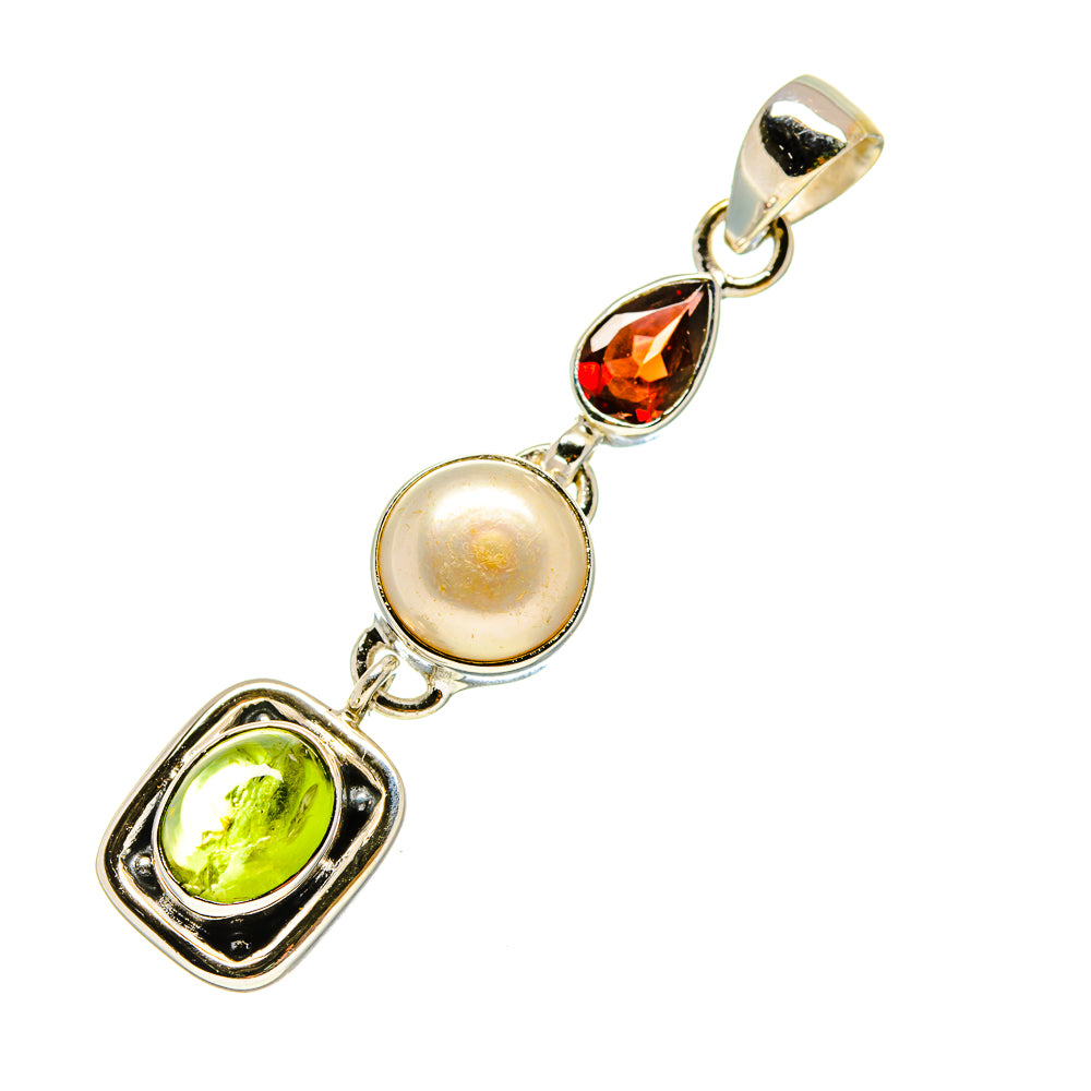 Peridot Pendants handcrafted by Anasilvercos - PD753932