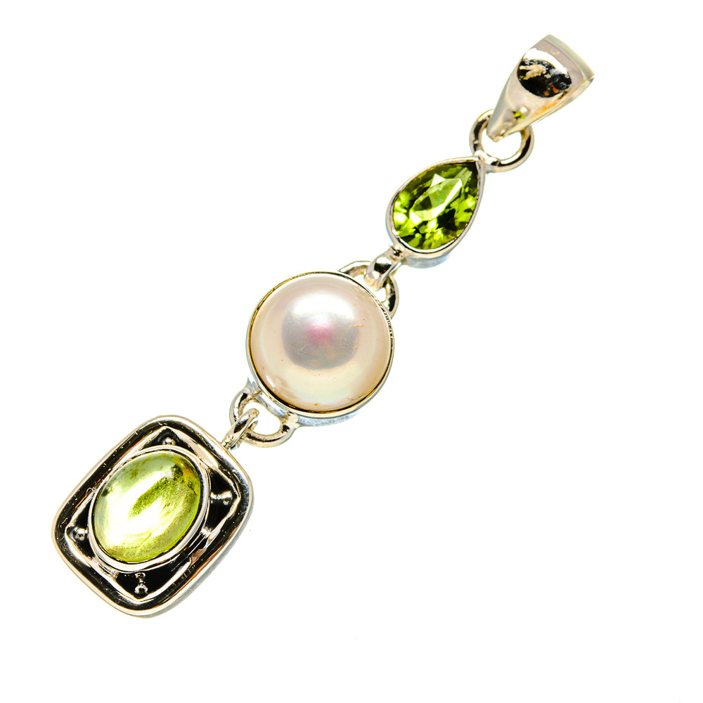 Peridot Pendants handcrafted by Anasilvercos - PD753933