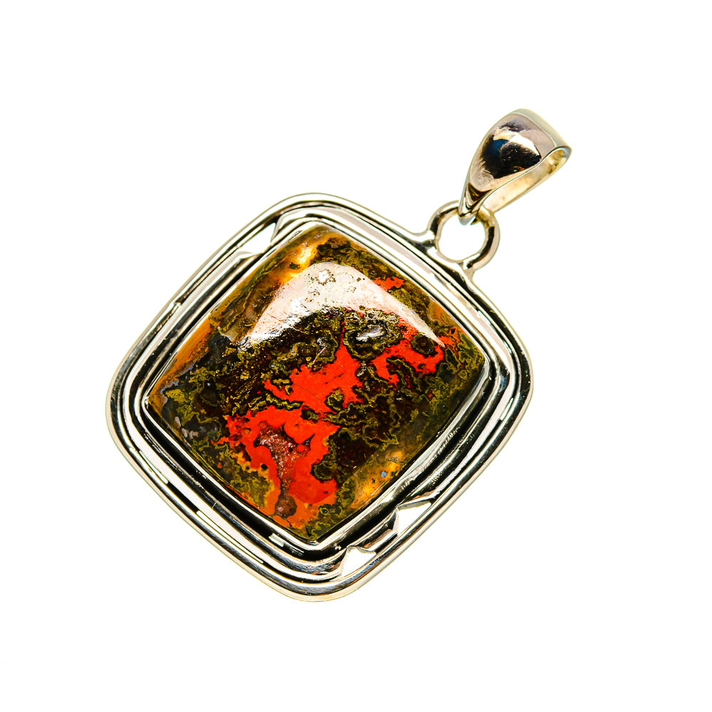 Moroccan Agate Pendants handcrafted by Anasilvercos - PD753962