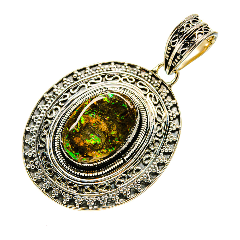 Ammolite Pendants handcrafted by Anasilvercos - PD753989