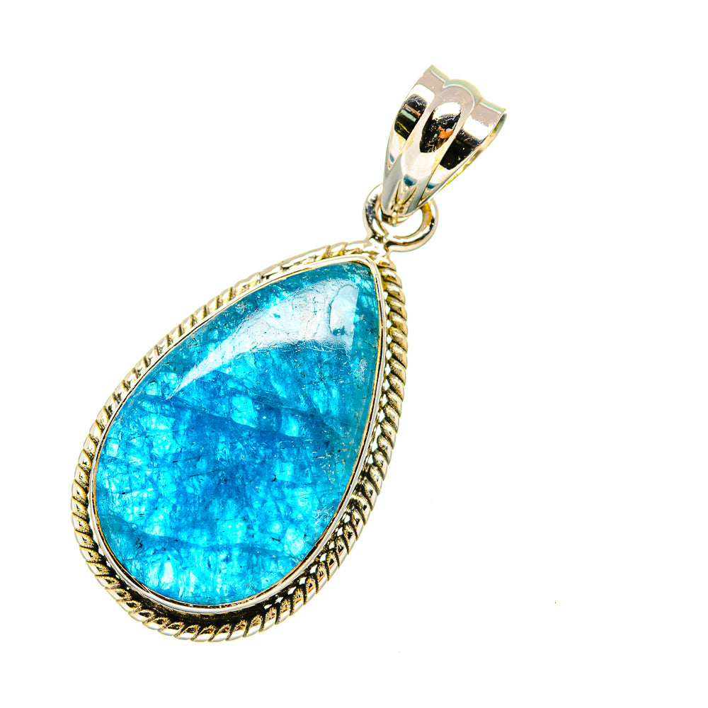 Apatite Pendants handcrafted by Anasilvercos - PD7540