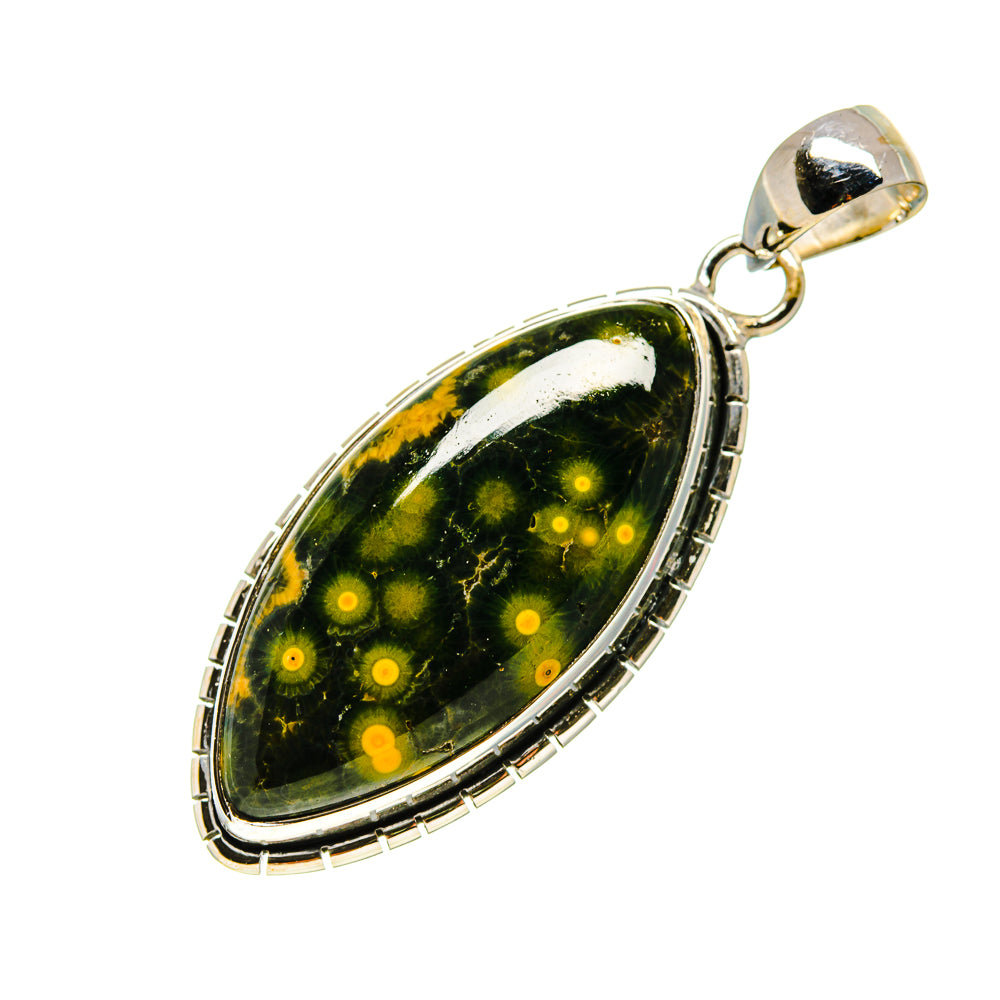 Ocean Jasper Pendants handcrafted by Anasilvercos - PD754025