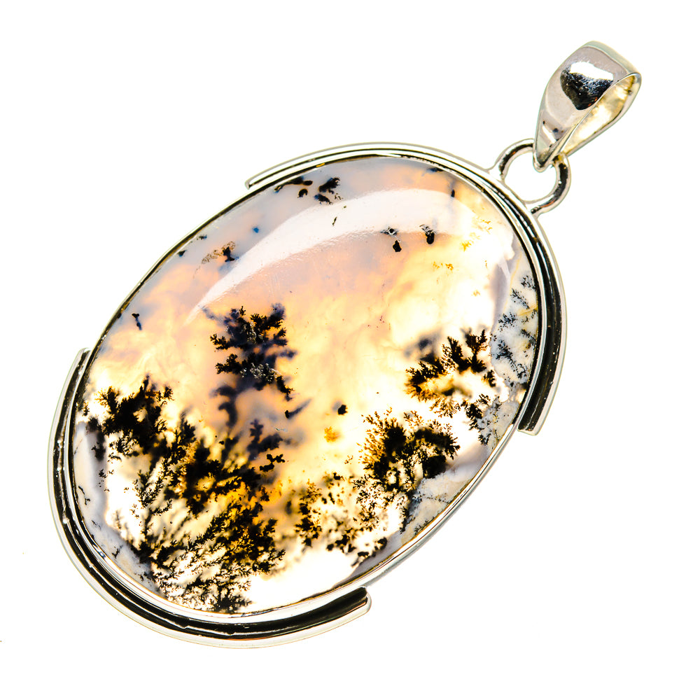 Dendritic Opal Pendants handcrafted by Anasilvercos - PD754039