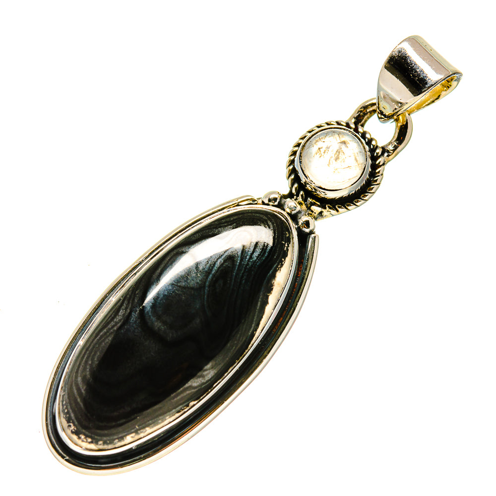 Psilomelane Pendants handcrafted by Anasilvercos - PD754047