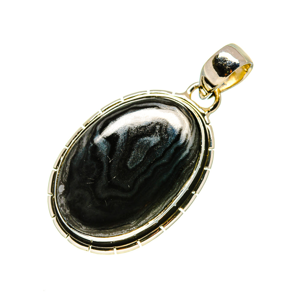 Psilomelane Pendants handcrafted by Anasilvercos - PD754065