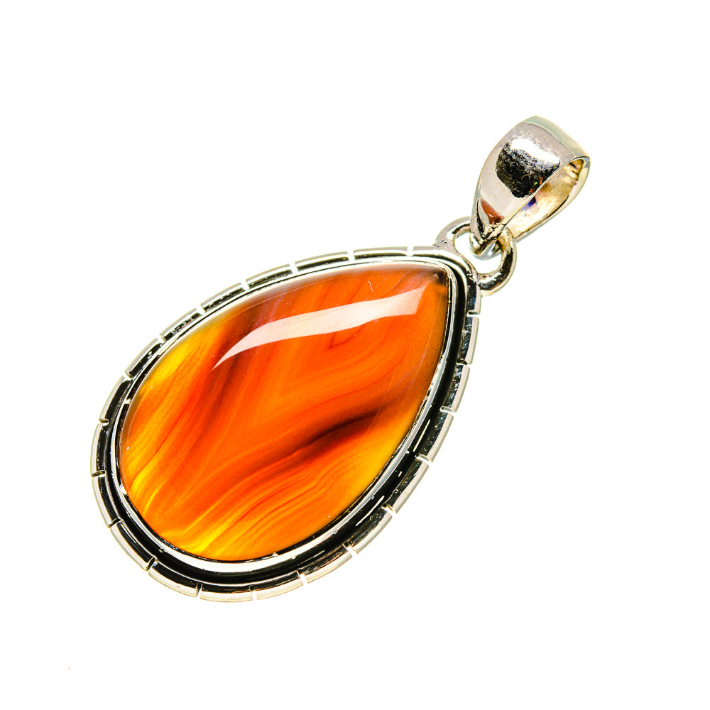 Botswana Agate Pendants handcrafted by Anasilvercos - PD754068