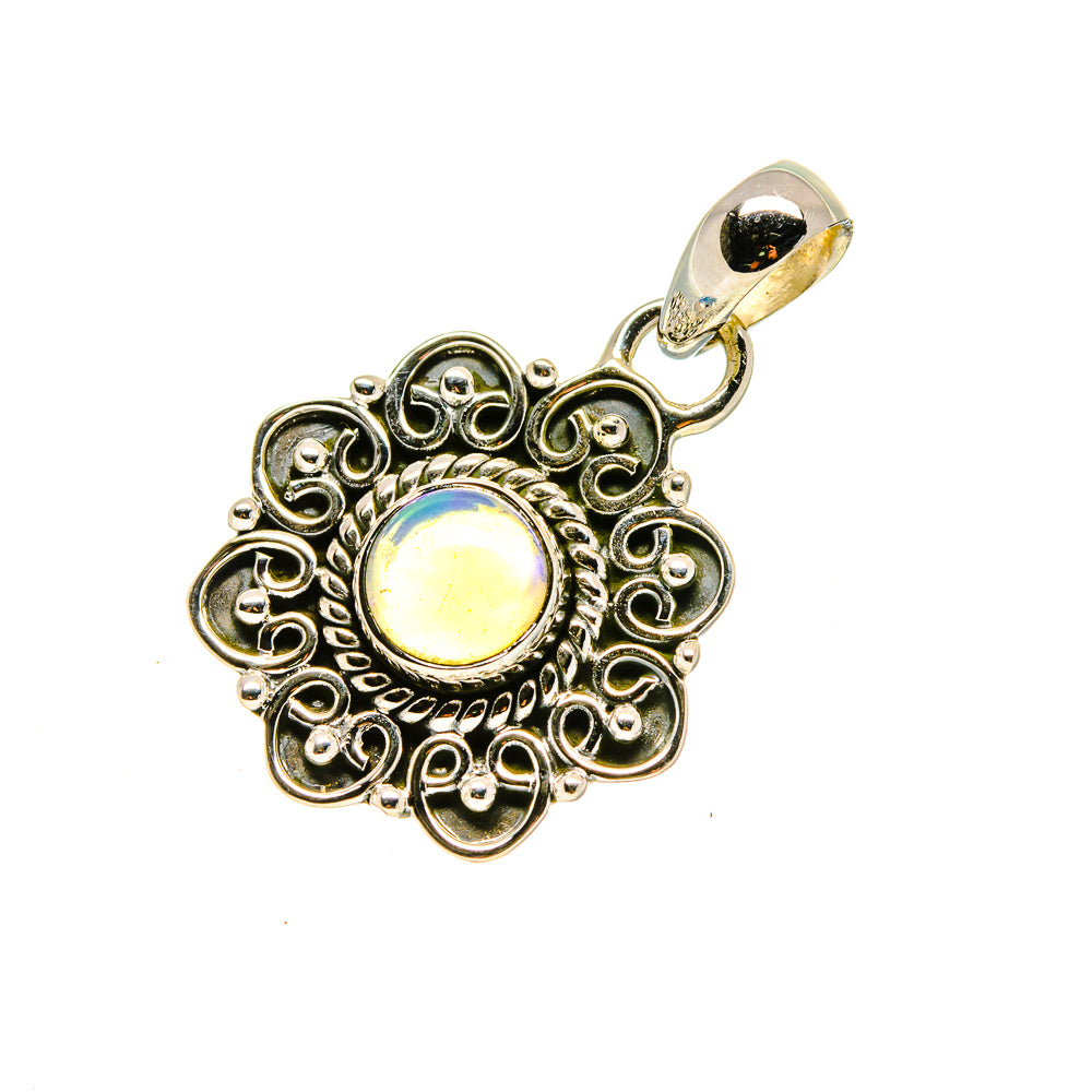 Ethiopian Opal Pendants handcrafted by Anasilvercos - PD754081