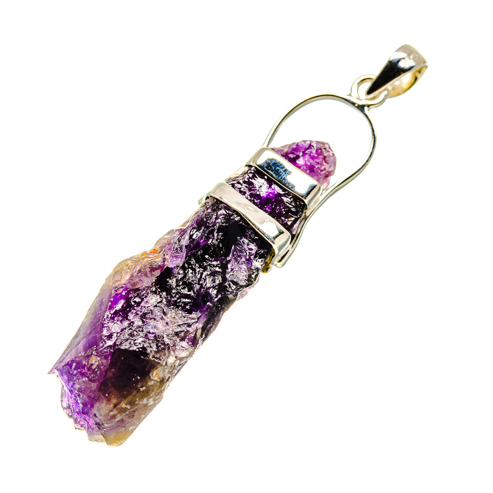 Amethyst Crystal Pendants handcrafted by Anasilvercos - PD754103