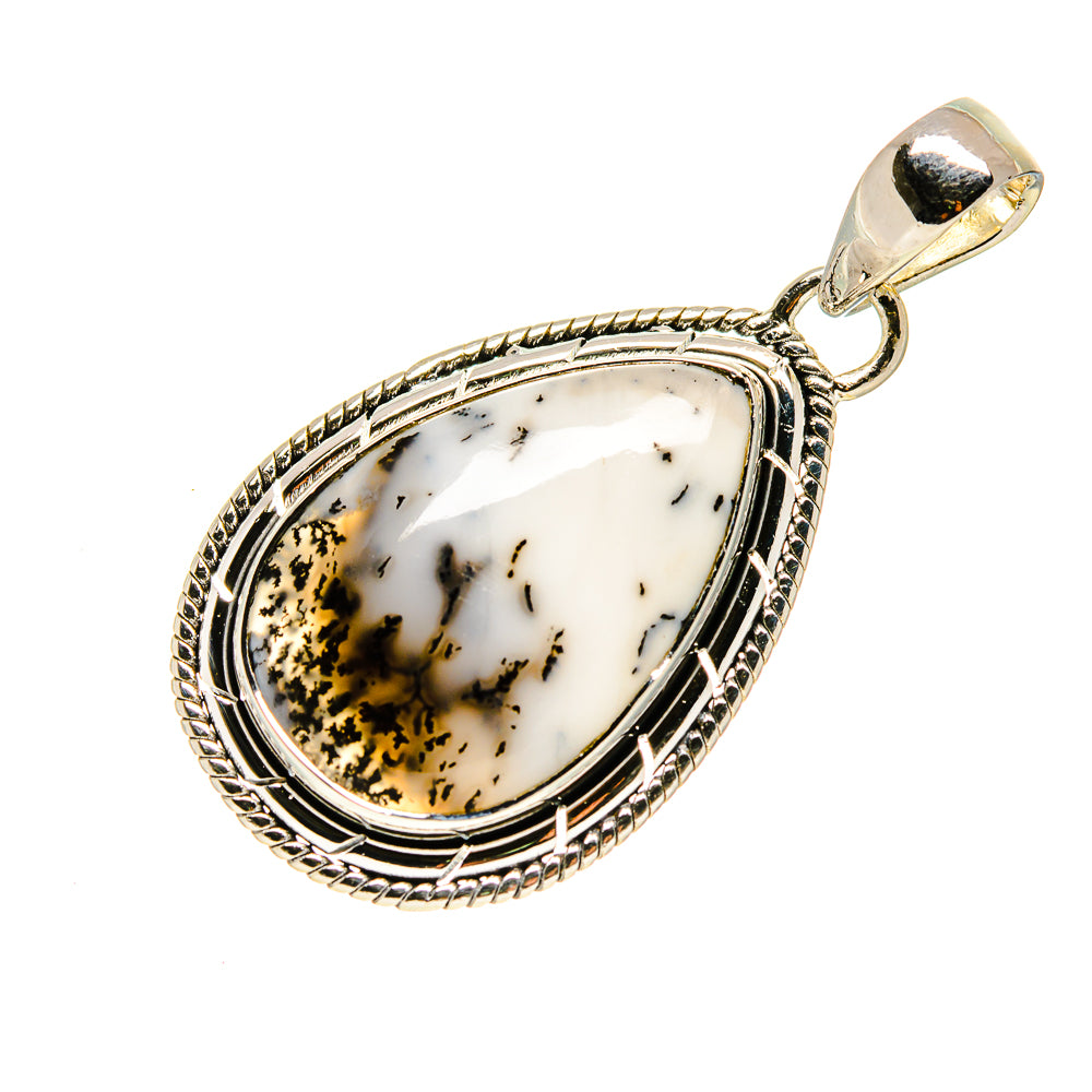 Dendritic Opal Pendants handcrafted by Anasilvercos - PD754118