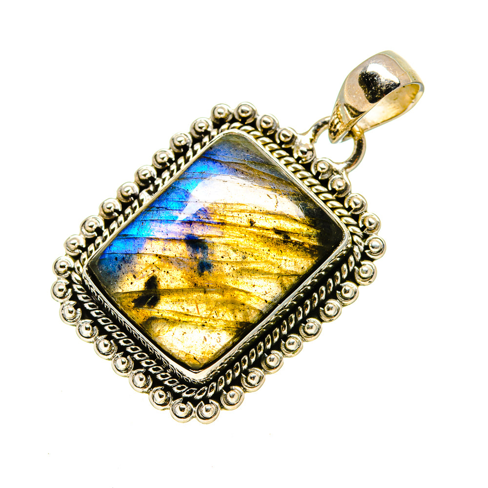 Labradorite Pendants handcrafted by Anasilvercos - PD754145