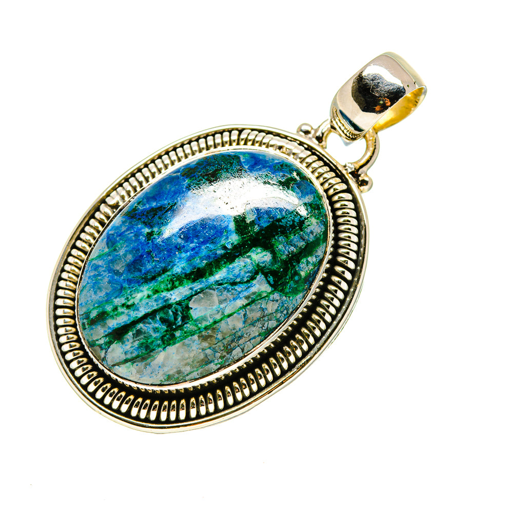 Chrysocolla Pendants handcrafted by Anasilvercos - PD754154