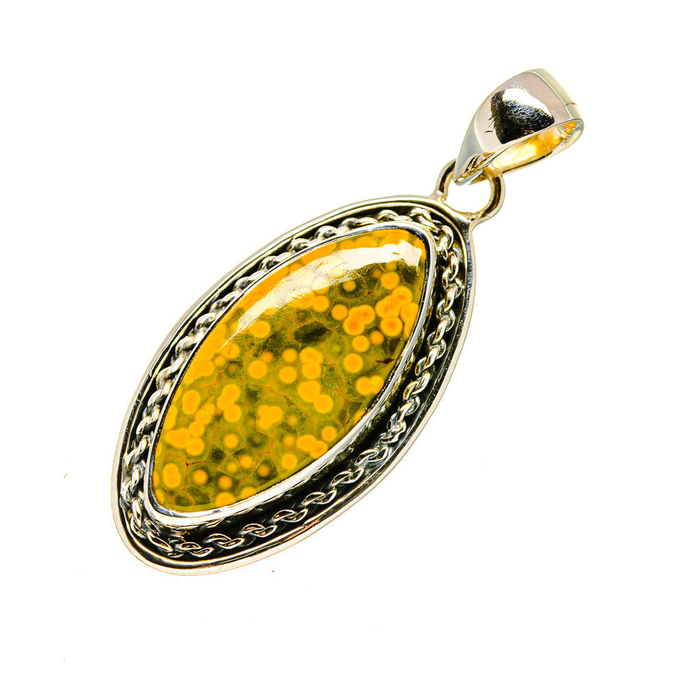 Ocean Jasper Pendants handcrafted by Anasilvercos - PD754155