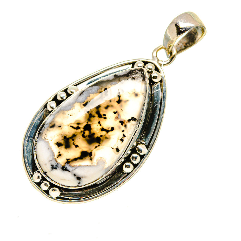 Dendritic Opal Pendants handcrafted by Anasilvercos - PD754159