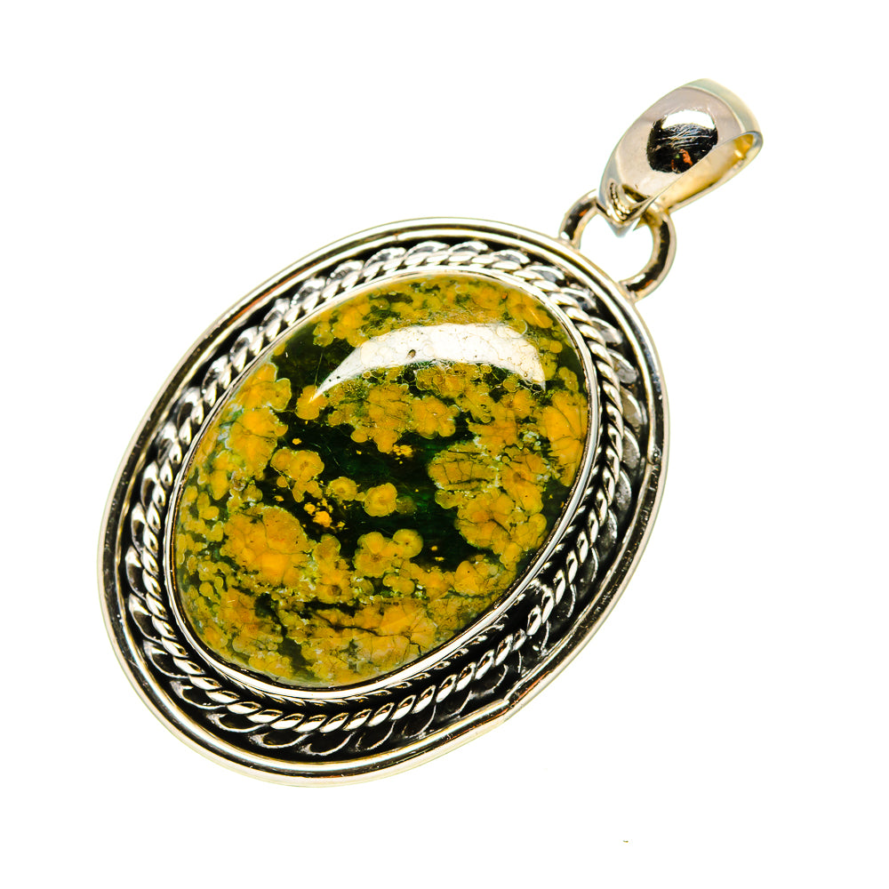 Ocean Jasper Pendants handcrafted by Anasilvercos - PD754176
