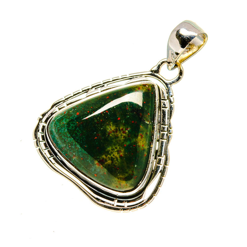 Bloodstone Pendants handcrafted by Anasilvercos - PD754178