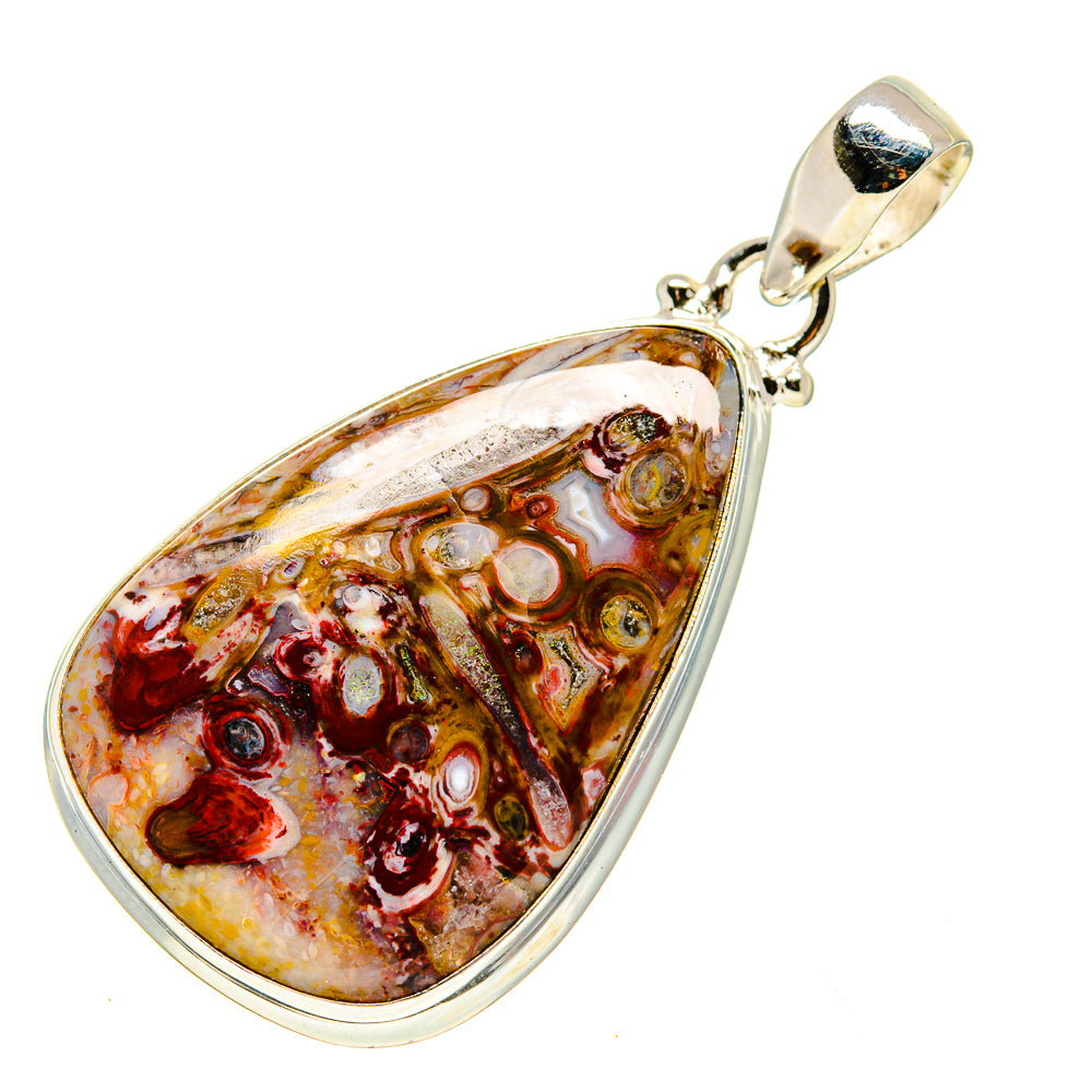 Red Jasper Pendants handcrafted by Anasilvercos - PD754184
