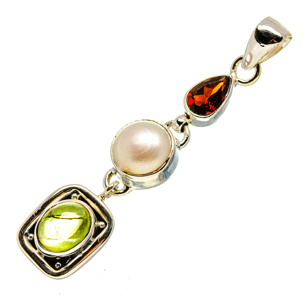 Peridot Pendants handcrafted by Anasilvercos - PD754249