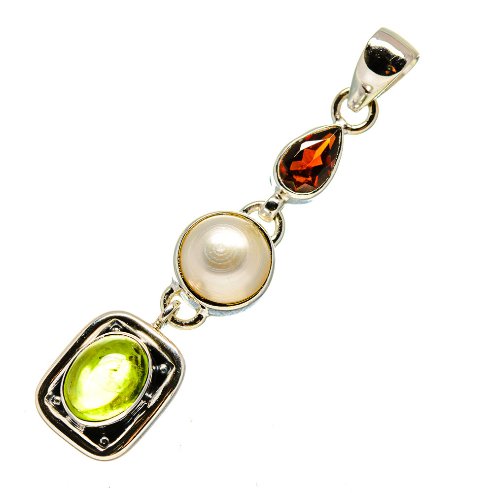 Peridot Pendants handcrafted by Anasilvercos - PD754250