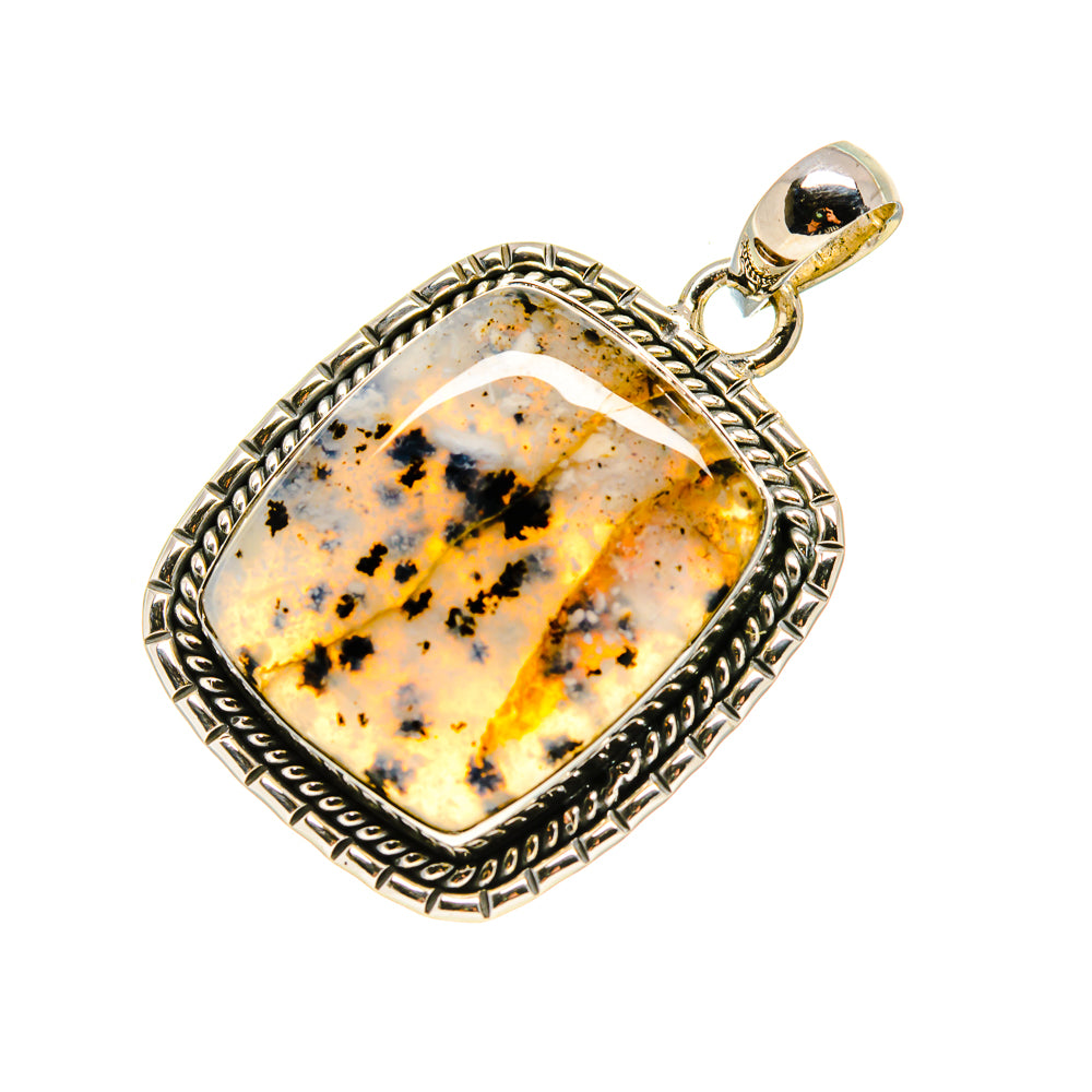 Dendritic Opal Pendants handcrafted by Anasilvercos - PD754281